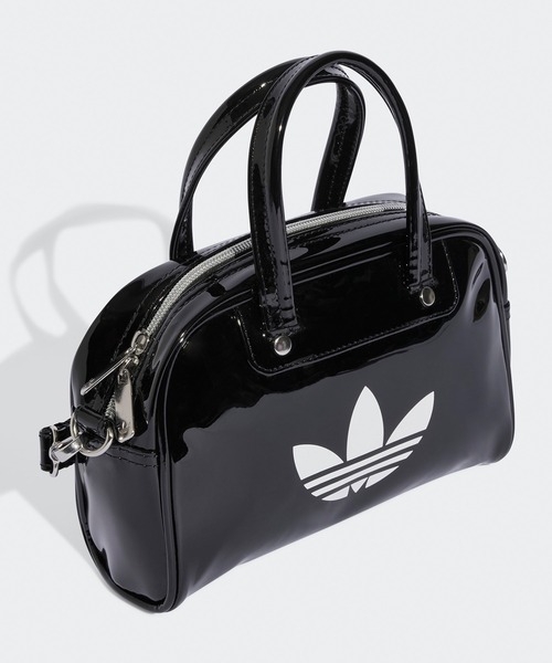 adidas(アディダス)の「adidas/アディダス アディカラー ミニボウリングバッグ 配色 バイカラー パイピング 2way エナメルバッグ 秋 秋服 2026年秋冬(ショルダーバッグ・レディース・ベージュ/ブルー/ブラック/インディゴブルー・FREE)」の18枚目の写真