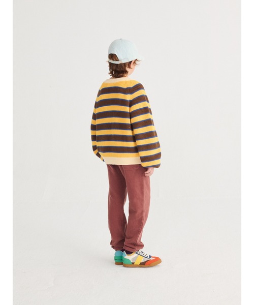 BOBO CHOSES(ボボショーズ)の「Pickles The Dog denim cap(キャップ・キッズ・ライトブルー・HEAD52/HEAD54)」の4枚目の写真