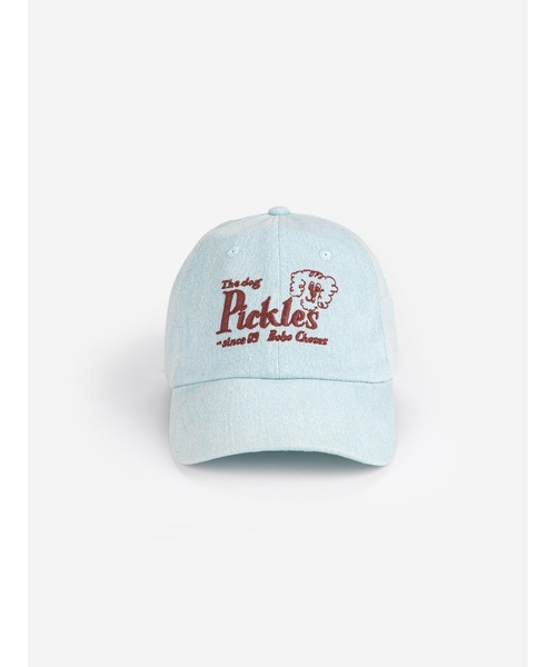 BOBO CHOSES(ボボショーズ)の「Pickles The Dog denim cap(キャップ・キッズ・ライトブルー・HEAD52/HEAD54)」の6枚目の写真