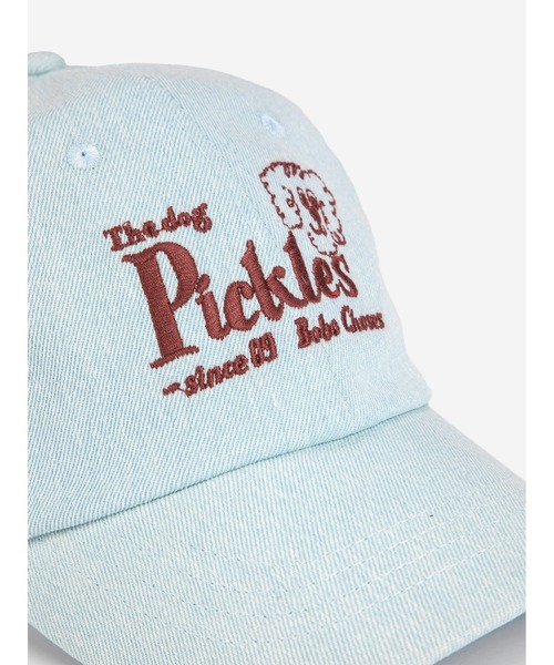 BOBO CHOSES(ボボショーズ)の「Pickles The Dog denim cap(キャップ・キッズ・ライトブルー・HEAD52/HEAD54)」の7枚目の写真