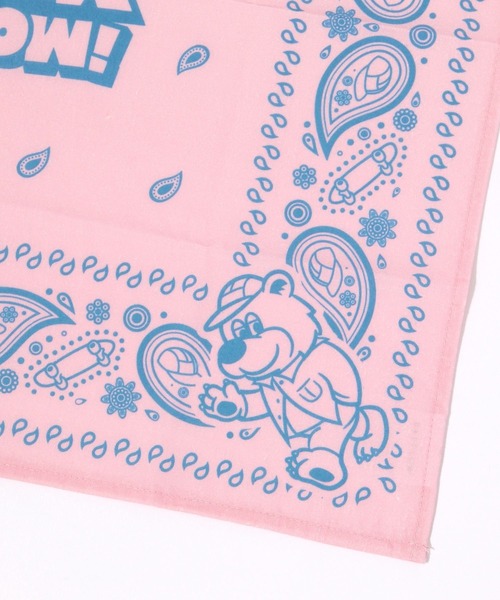 BAYFLOW（ベイフロー）の「【THE MAX SHOW!】バンダナ45×45（バンダナ/スカーフ・レディース・イエロー/ブルー/ピンク/グリーン・0）」の5枚目の写真