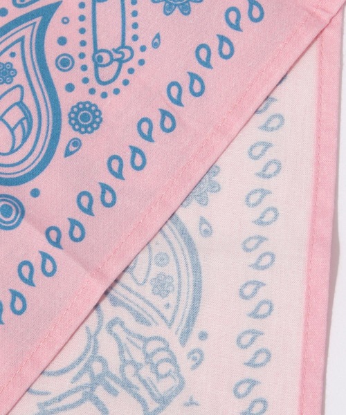 BAYFLOW（ベイフロー）の「【THE MAX SHOW!】バンダナ45×45（バンダナ/スカーフ・レディース・イエロー/ブルー/ピンク/グリーン・0）」の6枚目の写真