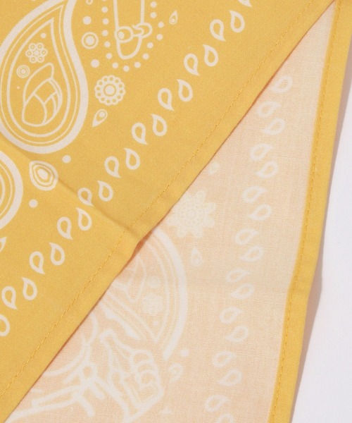 BAYFLOW（ベイフロー）の「【THE MAX SHOW!】バンダナ45×45（バンダナ/スカーフ・レディース・イエロー/ブルー/ピンク/グリーン・0）」の8枚目の写真