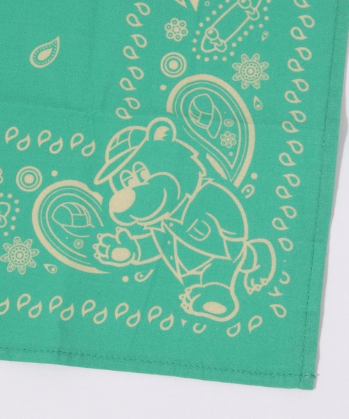 BAYFLOW（ベイフロー）の「【THE MAX SHOW!】バンダナ45×45（バンダナ/スカーフ・レディース・イエロー/ブルー/ピンク/グリーン・0）」の9枚目の写真