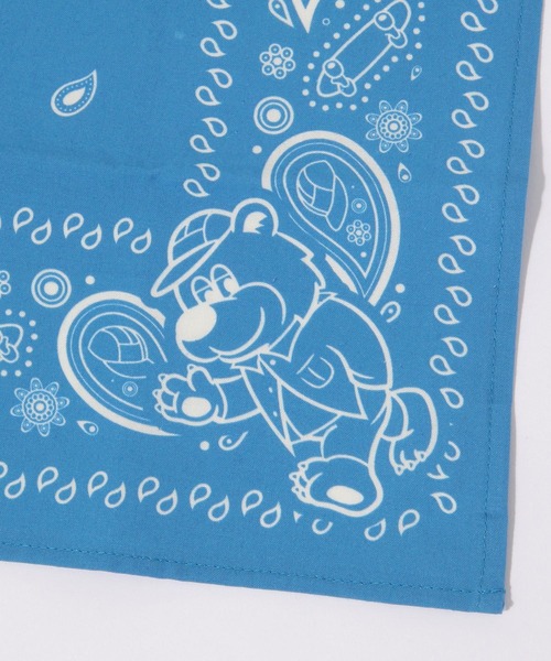 BAYFLOW（ベイフロー）の「【THE MAX SHOW!】バンダナ45×45（バンダナ/スカーフ・レディース・イエロー/ブルー/ピンク/グリーン・0）」の11枚目の写真