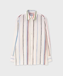 Paul Smith | ウィメンズ "Painted Stripe" シャツ / 165028 351B(シャツ/ブラウス)