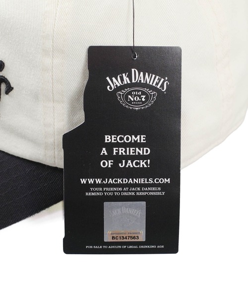 AMERICAN NEEDLE(アメリカンニードル)の「【AMERICAN NEEDLE/アメリカンニードル】Jack Daniel’s Heritage Logo Vintage Cap(キャップ・メンズ・アイボリー・FREE)」の14枚目の写真