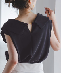 Noble | ヘビーキュプラオフタートルカラーブラウス(シャツ/ブラウス)