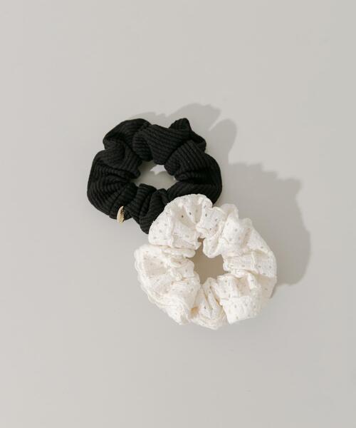 SMELLY（スメリー）の「レース2セットシュシュ（シュシュ・レディース・ホワイト系その他/ブルー系その他・-）」の2枚目の写真