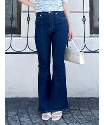 dazzlin（ダズリン）の「スイッチングフレアデニムパンツ（デニムパンツ）」