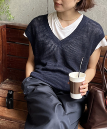 JOURNAL STANDARD（ジャーナルスタンダード）の「【osedit】WASHABLELINEN Vベスト（ベスト）」