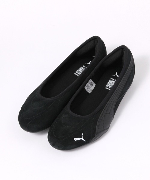 A part by(アパートバイ)の「【セレクト】PUMA_キャッチソレイユバレリーナサンダル(スニーカー・レディース・ブラック・LARGE)」の1枚目の写真