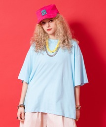 a.p.o.v. 短丈バランスオーバーサイズTシャツ