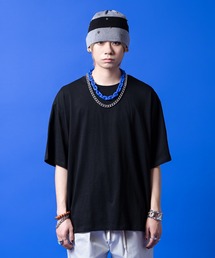 a.p.o.v. 短丈バランスオーバーサイズTシャツ