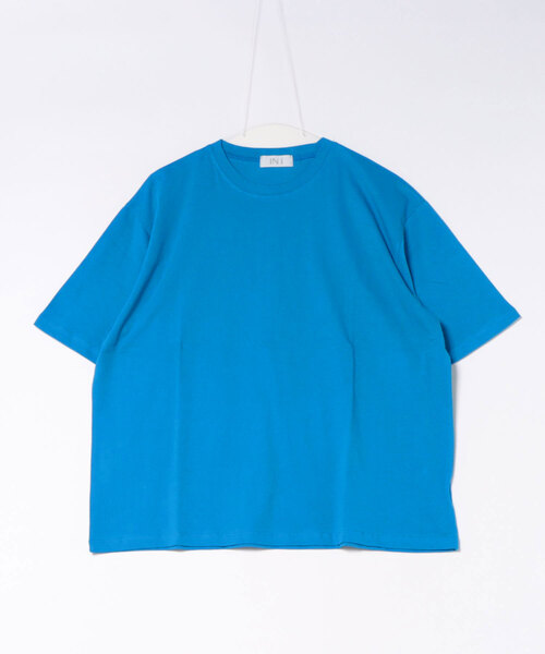 a.p.o.v.(エーピーオービー)の「a.p.o.v. 短丈バランスオーバーサイズTシャツ(Tシャツ/カットソー・メンズ・ホワイト/オレンジ/ブルー/ブラック/ライトブルー/コバルトブルー・ONESIZE)」の19枚目の写真