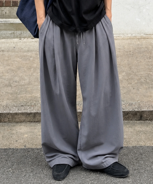 MOZMOZ(モズモズ)の「コンフォートサマーウエストパンツチャコール(その他パンツ・レディース・その他・M/XL/XXL/XXX-LARGE)」の1枚目の写真