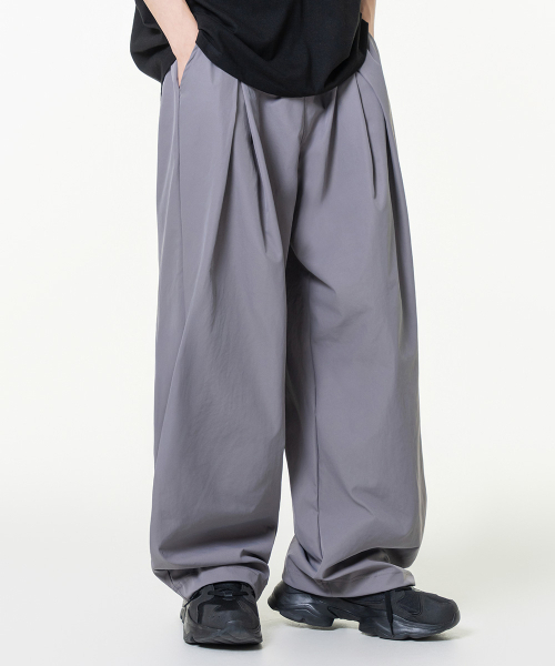 MOZMOZ(モズモズ)の「コンフォートサマーウエストパンツチャコール(その他パンツ・レディース・その他・M/XL/XXL/XXX-LARGE)」の3枚目の写真