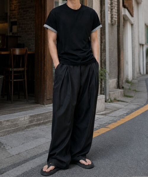 MOZMOZ(モズモズ)の「コンフォートサマーウエストパンツチャコール(その他パンツ・レディース・その他・M/XL/XXL/XXX-LARGE)」の13枚目の写真
