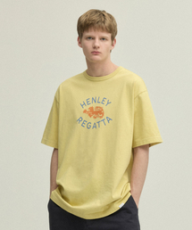 ヘンリーレガタTシャツ_ヴィンテージイエロー