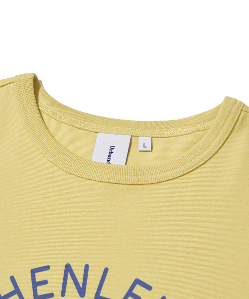 URBANDTYPE(アーバンディタイプ)の「ヘンリーレガタTシャツ_ヴィンテージイエロー(Tシャツ/カットソー・レディース・その他・SMALL/MEDIUM/LARGE/X-LARGE)」の4枚目の写真