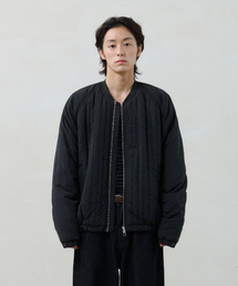 NOUN（ノウン）の「quilted jumper (black)（ブルゾン）」