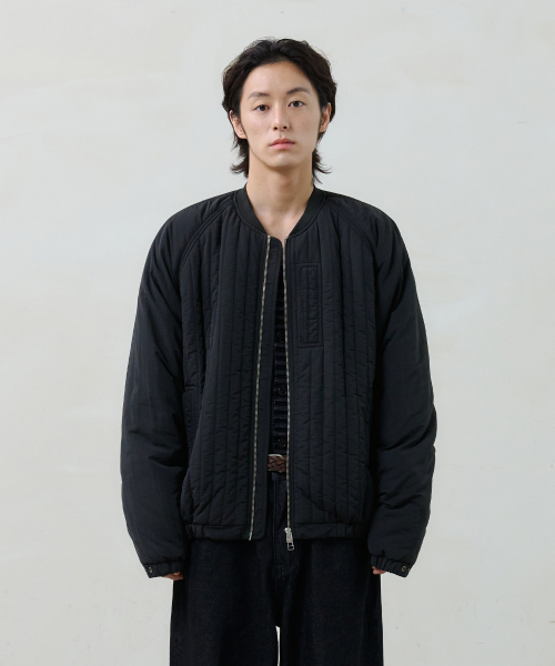 NOUN(ノウン)の「quilted jumper (black)(ブルゾン・メンズ・その他・1/2)」の1枚目の写真