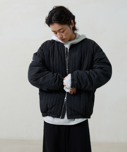 NOUN(ノウン)の「quilted jumper (black)(ブルゾン・メンズ・その他・1/2)」の5枚目の写真