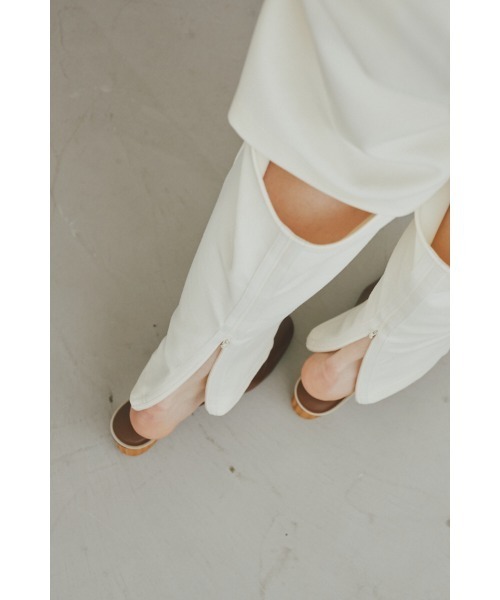 Muel Chic(ミュエルシック)の「Mild sweat pants マイルドスウェットパンツ(スウェットパンツ・レディース・ネイビー/グレー/アイボリー/ブラック・MEDIUM/SMALL)」の14枚目の写真