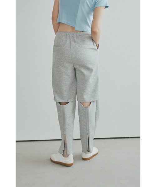 Muel Chic(ミュエルシック)の「Mild sweat pants マイルドスウェットパンツ(スウェットパンツ・レディース・ネイビー/グレー/アイボリー/ブラック・MEDIUM/SMALL)」の19枚目の写真