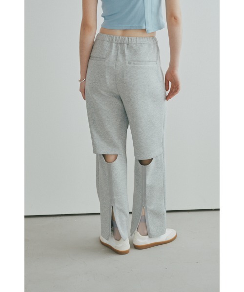 Muel Chic(ミュエルシック)の「Mild sweat pants マイルドスウェットパンツ(スウェットパンツ・レディース・ネイビー/グレー/アイボリー/ブラック・MEDIUM/SMALL)」の17枚目の写真