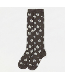 MEMINN（ミミン）の「ブロッサムニーハイソックス5カラー（タク1）（ソックス/靴下）」