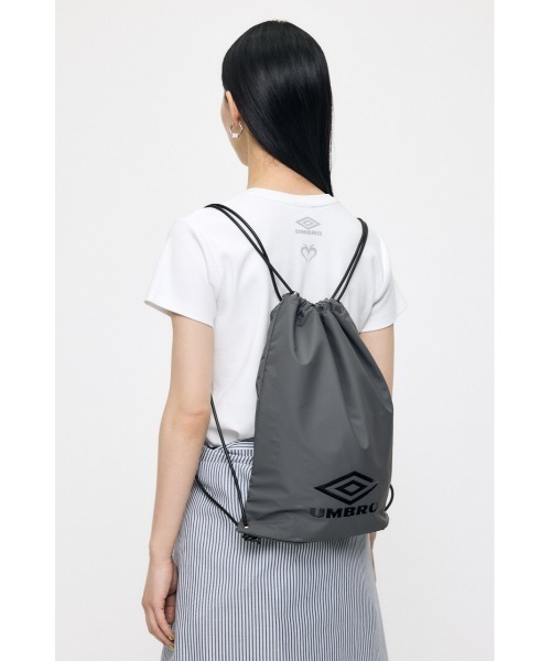 MOUSSY（マウジー）の「U/M ナップサック（バックパック/リュック・レディース・ネイビー/グレー・FREE）」の6枚目の写真