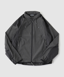 PULP/417EDIFICE（パルプフォーワンセブンエディフィス）の「ROA / ロア NUMB PINSTRIPED HOODED WIND JACKET（ナイロンジャケット）」