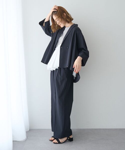 YECCA VECCA(イェッカヴェッカ)の「アシメペプラムカットソー(Tシャツ/カットソー・レディース・ブラック/その他7/オフホワイト・FREE)」の22枚目の写真