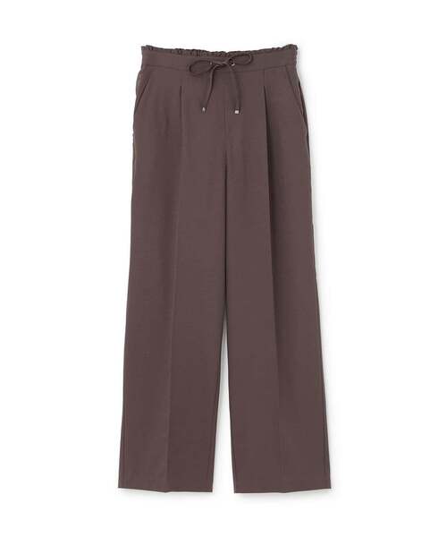 petit main LIEN（プティマインリアン）の「ワイドストレートイージーパンツ（その他パンツ・レディース・グレー/ダークブラウン/ベージュ・F）」の3枚目の写真