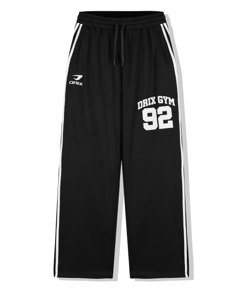 DRIX(ドリックス)の「(夏用) トラックライングラフィックメッシュワイドパンツ_ブラック(スウェットパンツ・メンズ・その他・XX-LARGE/X-LARGE/LARGE/MEDIUM)」の4枚目の写真