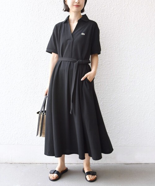 LACOSTE（ラコステ）の「LACOSTE:〈洗濯機可能〉スキッパー ポロ
