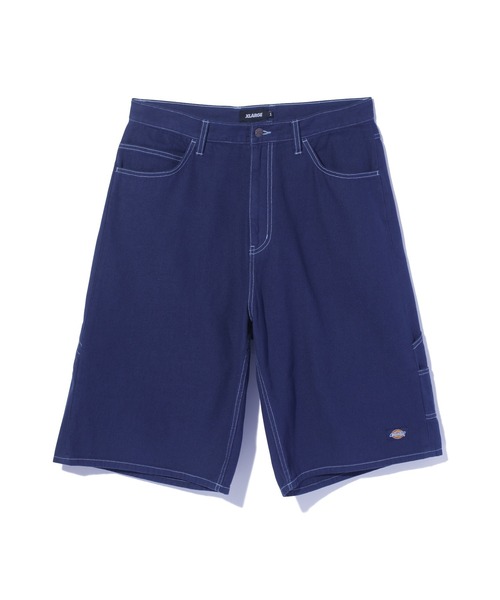 Dickies(ディッキーズ)の「XLARGE×Dickies PAINTER SHORT PANTS(デニムパンツ・メンズ・ネイビー/グリーン/ブラック・36inch/30inch/34inch/32inch)」の6枚目の写真