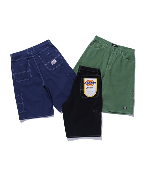 Dickies(ディッキーズ)の「XLARGE×Dickies PAINTER SHORT PANTS(デニムパンツ・メンズ・ネイビー/グリーン/ブラック・36inch/30inch/34inch/32inch)」の16枚目の写真