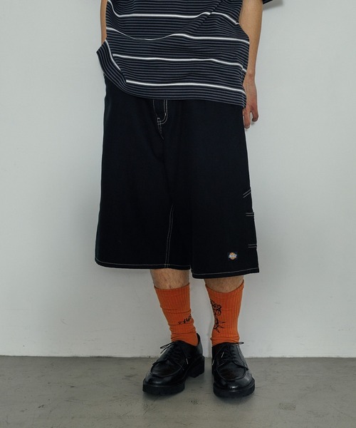 Dickies(ディッキーズ)の「XLARGE×Dickies PAINTER SHORT PANTS(デニムパンツ・メンズ・ネイビー/グリーン/ブラック・36inch/30inch/34inch/32inch)」の17枚目の写真