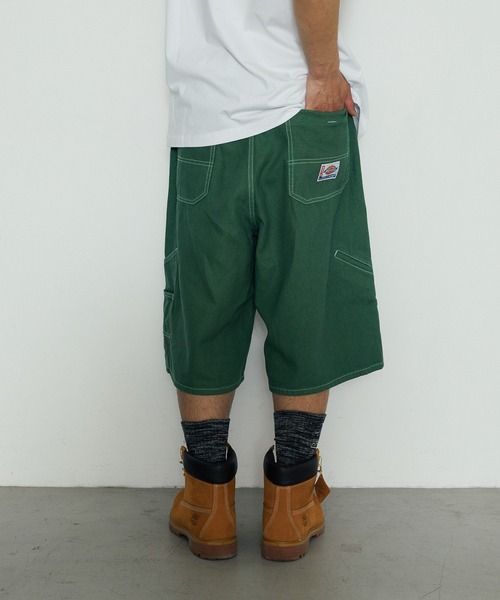 Dickies(ディッキーズ)の「XLARGE×Dickies PAINTER SHORT PANTS(デニムパンツ・メンズ・ネイビー/グリーン/ブラック・36inch/30inch/34inch/32inch)」の21枚目の写真