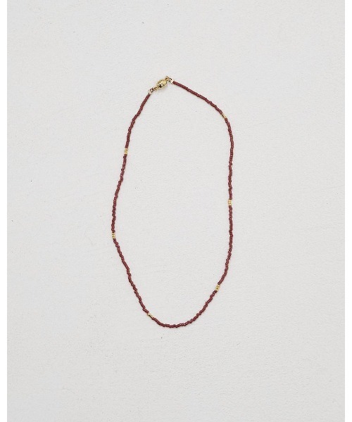 TODAYFUL(トゥデイフル)の「Thin Beads Choker 12610904(ネックレス・メンズ・ブラック/レッド/ホワイト・FREE)」の3枚目の写真