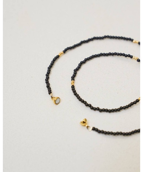 TODAYFUL(トゥデイフル)の「Thin Beads Choker 12610904(ネックレス・メンズ・ブラック/レッド/ホワイト・FREE)」の5枚目の写真