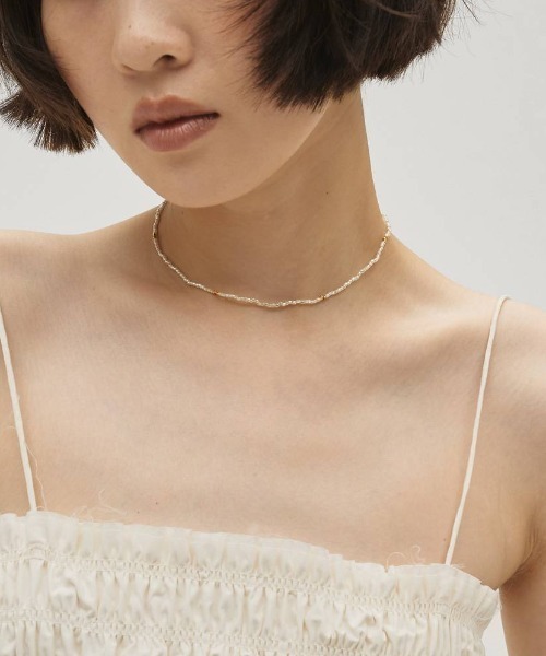 Thin Beads Choker 12610904（ネックレス）｜TODAYFUL（トゥデイフル