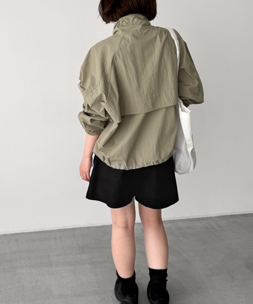 CANAL JEAN(キャナルジーン)の「El mar ナイロンブルゾン(ブルゾン・レディース・カーキ・ONE SIZE)」の12枚目の写真