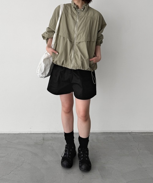 CANAL JEAN(キャナルジーン)の「El mar ナイロンブルゾン(ブルゾン・レディース・カーキ・ONE SIZE)」の10枚目の写真