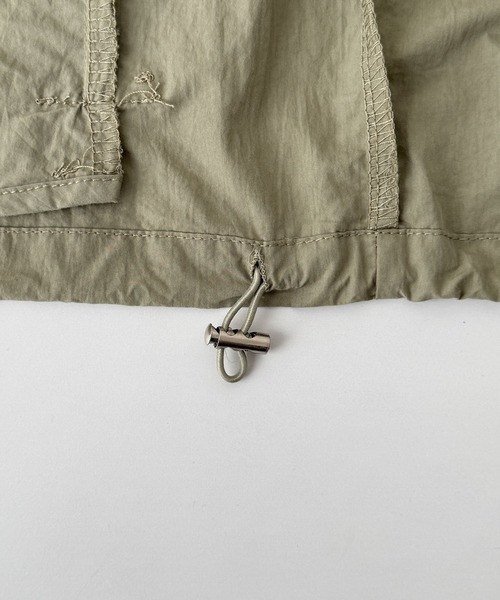 CANAL JEAN(キャナルジーン)の「El mar ナイロンブルゾン(ブルゾン・レディース・カーキ・ONE SIZE)」の3枚目の写真