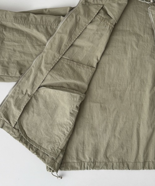CANAL JEAN(キャナルジーン)の「El mar ナイロンブルゾン(ブルゾン・レディース・カーキ・ONE SIZE)」の2枚目の写真