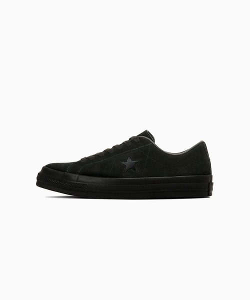 CONVERSE（コンバース）の「【CONVERSE】ONE STAR SUEDE（スニーカー・レディース・ブラック・9.5/9/7/5.5/4.5/7.5/8.5/6.5/5/4/8）」の3枚目の写真