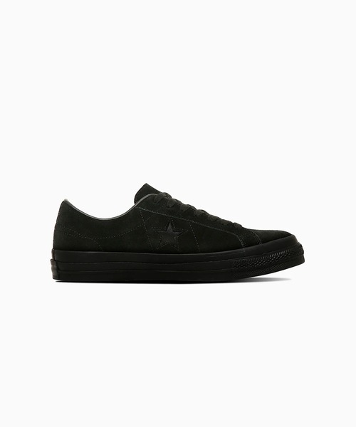 CONVERSE（コンバース）の「【CONVERSE】ONE STAR SUEDE（スニーカー・レディース・ブラック・9.5/9/7/5.5/4.5/7.5/8.5/6.5/5/4/8）」の4枚目の写真